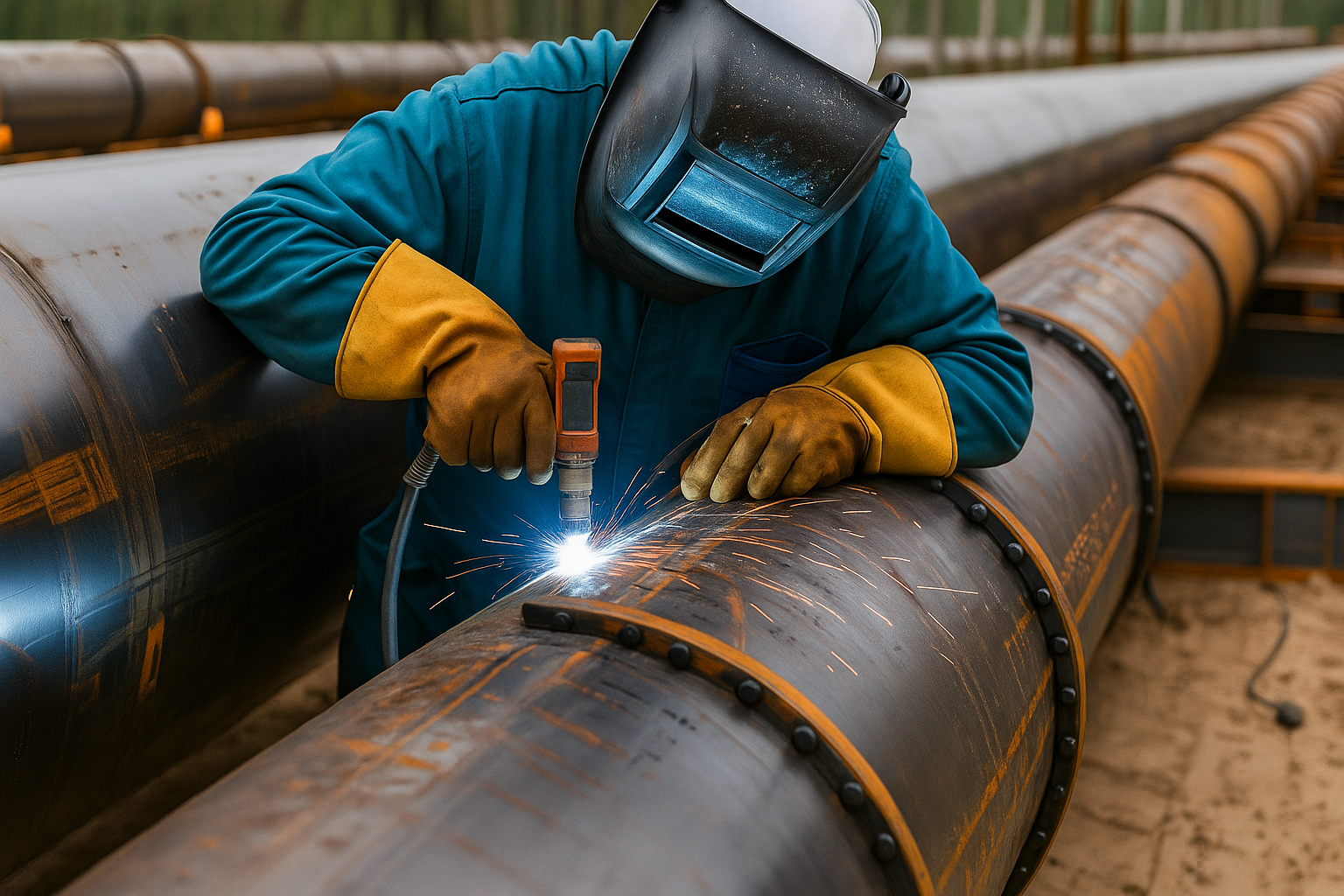Pipe, tank, and pressure vessel welding
